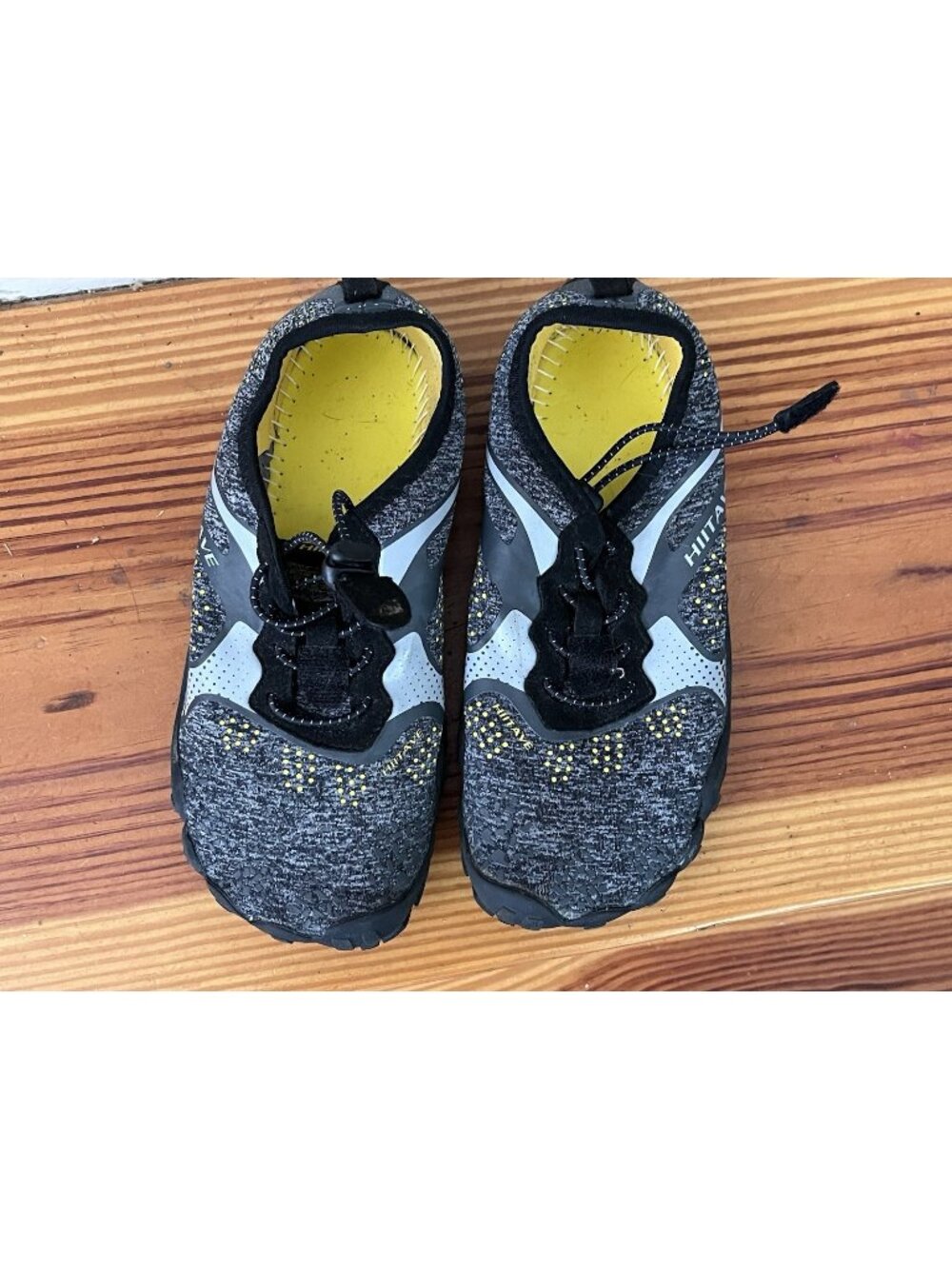 Hitave Barefoot Trail Running Shoes Womens 6 Gray Zero Drop Hiking Water Shoe
